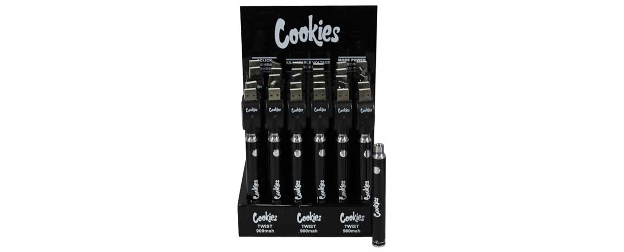 Bateria Cookies 510 Twist Vaporizadora 900mAh