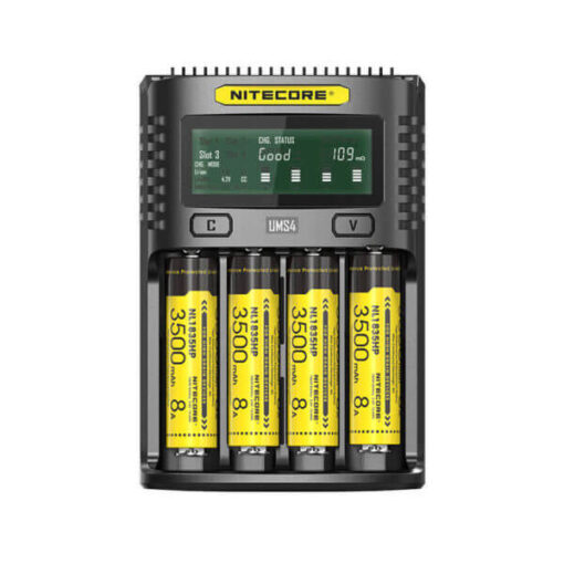 Carregador de Baterias - UMS4 - Nitecore®