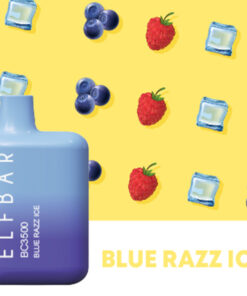 Elf Bar 4000 puffs Pod Descartável - Blue Razz Ice