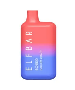 Elf Bar 4000 puffs Pod Descartável - Sakura Grape