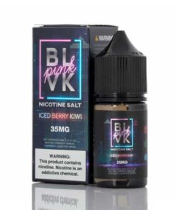 Iced Berry Kiwi Nic Salt BLVK Unicorn