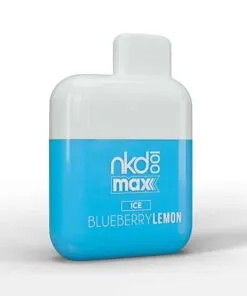 Naked 100 Max 4500 puffs Pod Descartável - Blueberry Lemon Ice