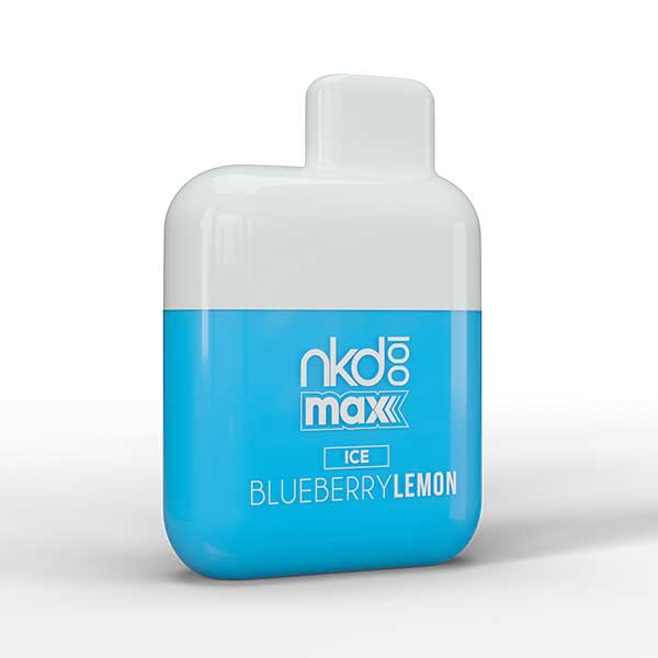 Naked 100 Max 4500 puffs Pod Descartável - Blueberry Lemon Ice