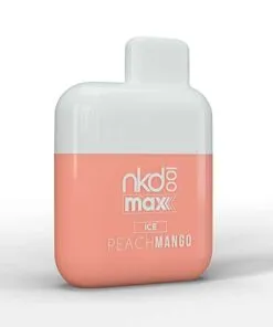Naked 100 Max 4500 puffs Pod Descartável - Peach Mango Ice