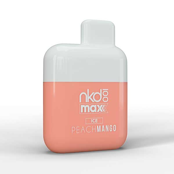 Naked 100 Max 4500 puffs Pod Descartável - Peach Mango Ice