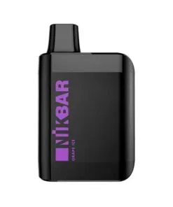 NikBar 4000 puffs Pod Descartável - Grape Ice
