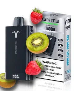 Strawberry kiwi Ignite V150 Pod Descartável 15000puffs