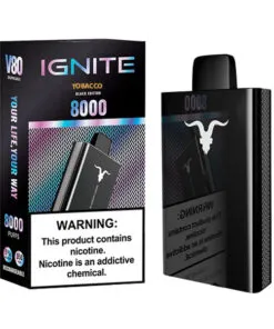 Tobacco Ignite V80 Pod Descartável 8000puffs