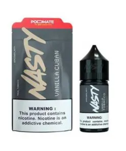 Vanilla Cuban PodMate Nasty Salt